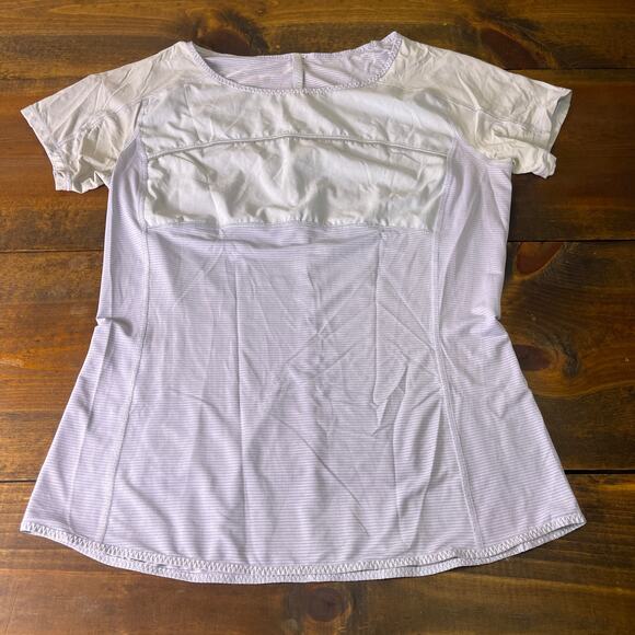 Lululemon LOT of 3 Black Red Lavender Tank Top T shirt Athletic Tops Women's 6 - Picture 7 of 13